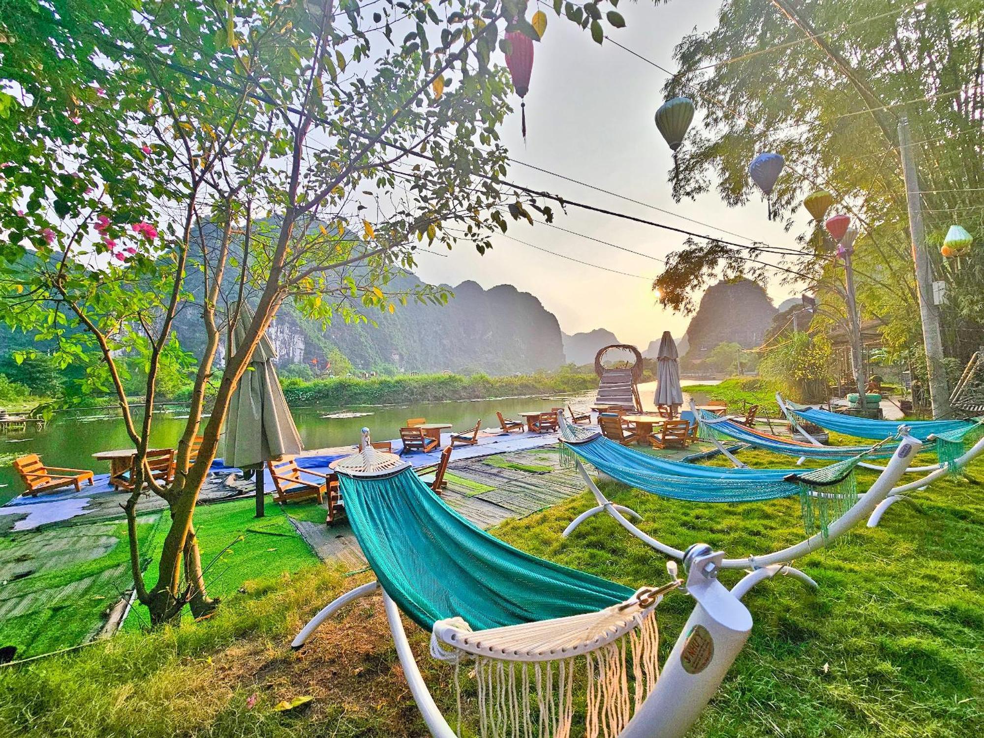 Quoc Khanh Bamboo Homestay Ninh Binh Exterior foto