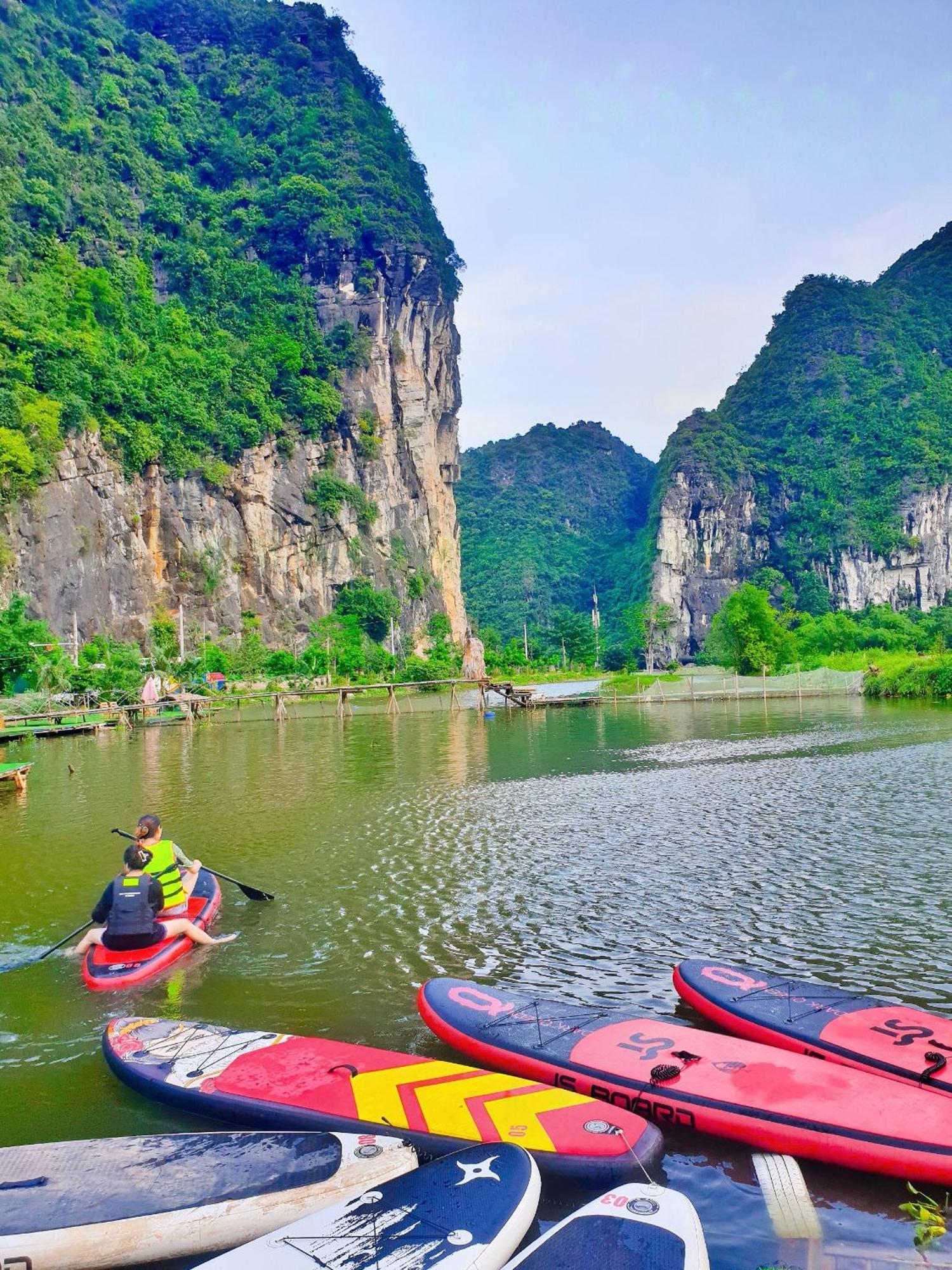 Quoc Khanh Bamboo Homestay Ninh Binh Exterior foto