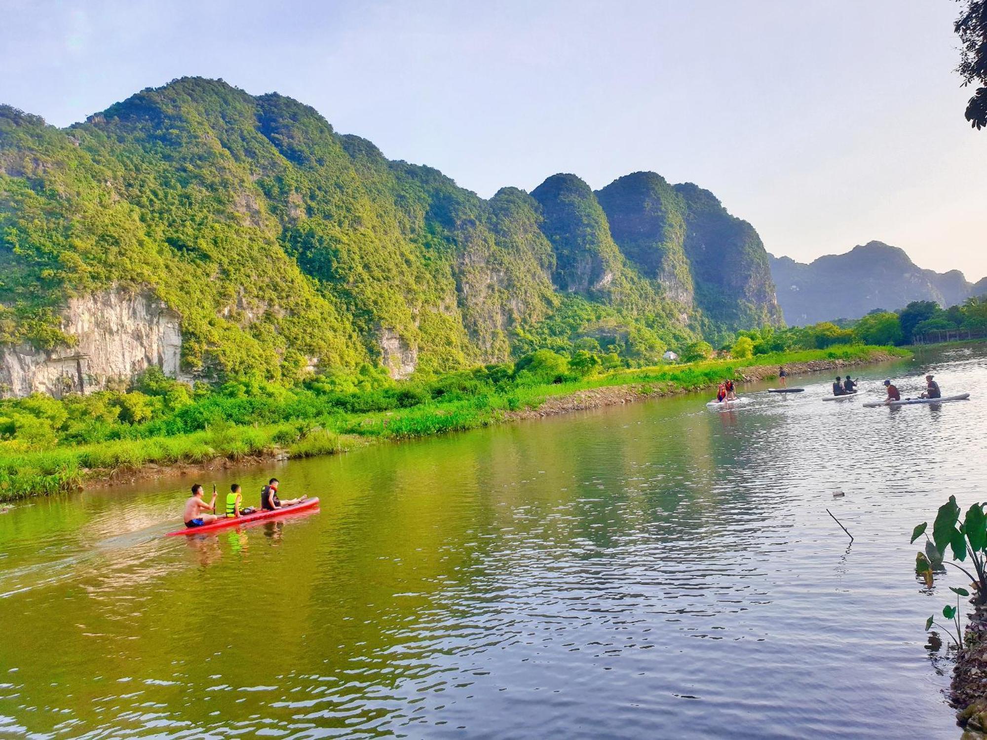 Quoc Khanh Bamboo Homestay Ninh Binh Exterior foto