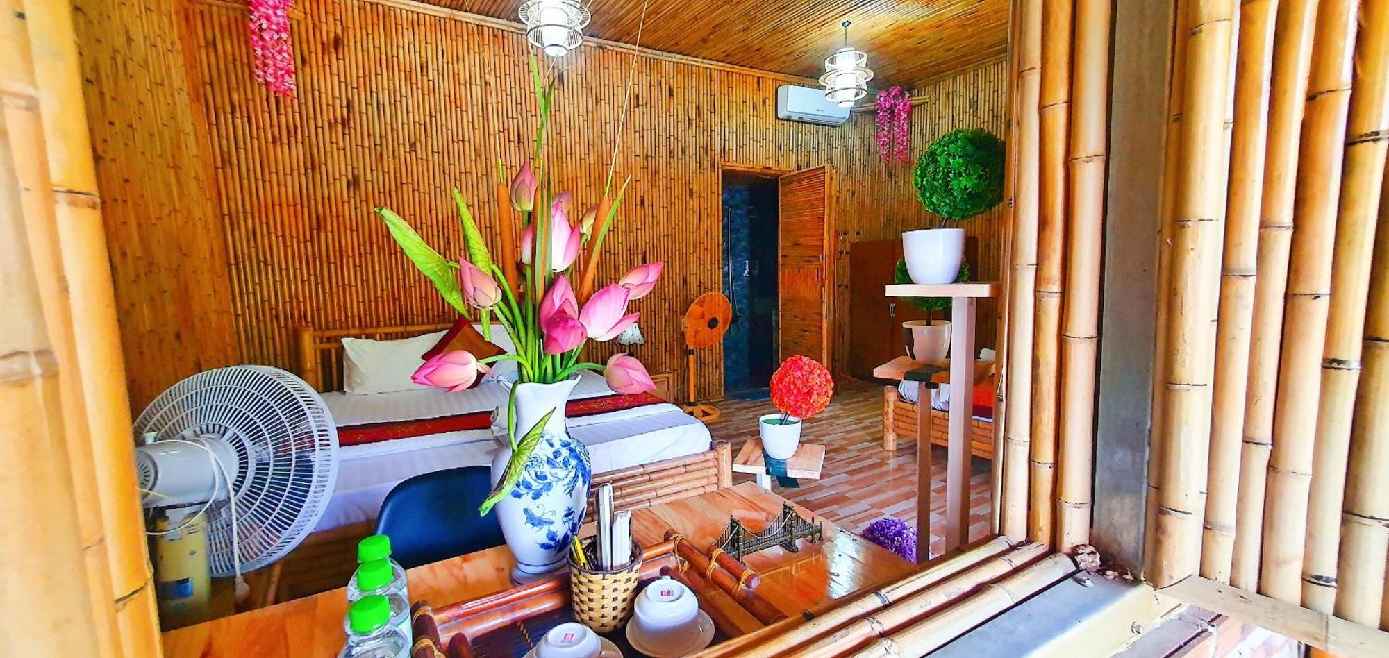 Quoc Khanh Bamboo Homestay Ninh Binh Exterior foto