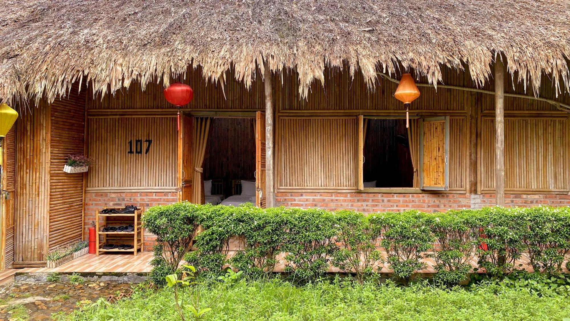 Quoc Khanh Bamboo Homestay Ninh Binh Exterior foto