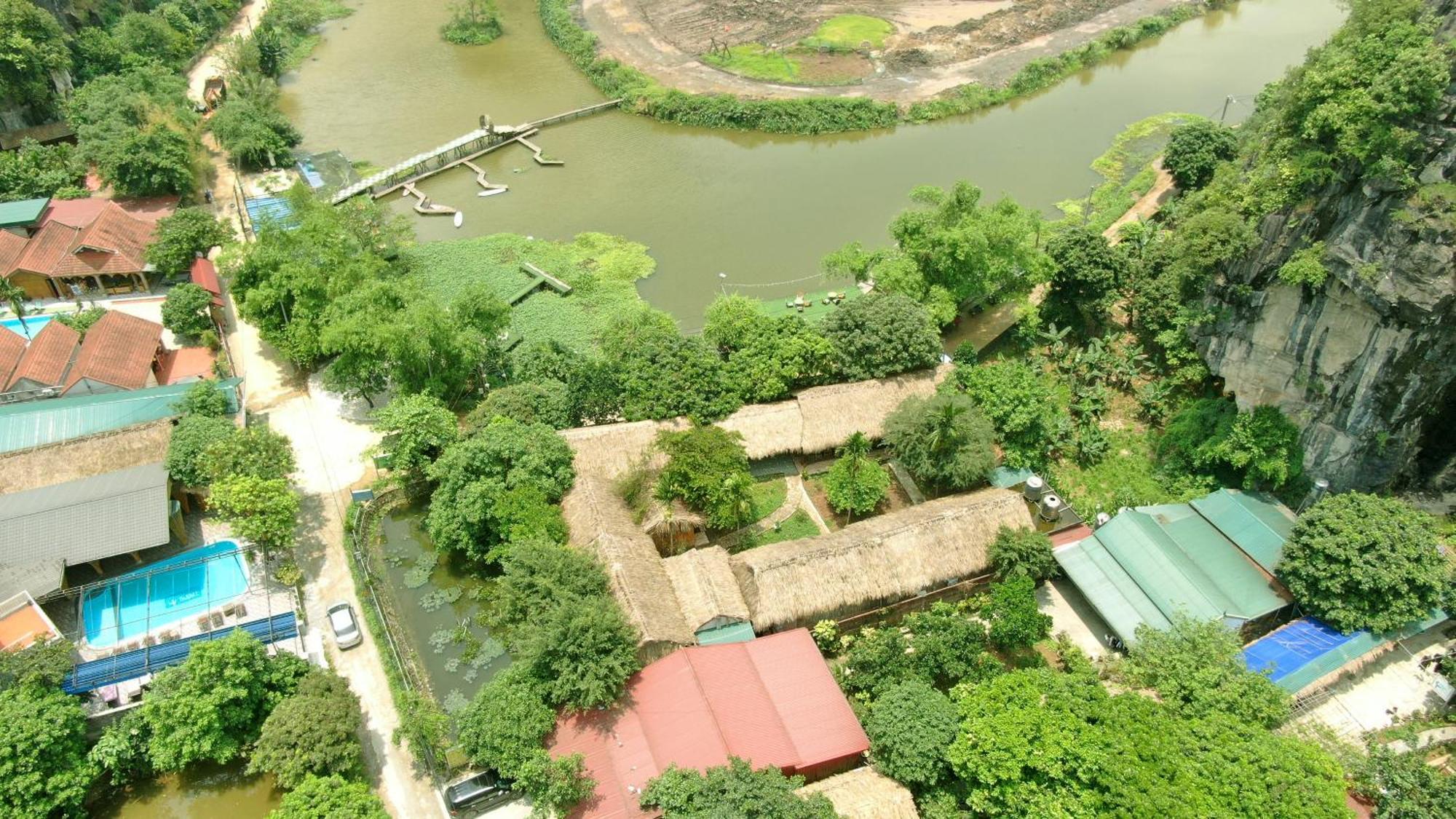 Quoc Khanh Bamboo Homestay Ninh Binh Exterior foto