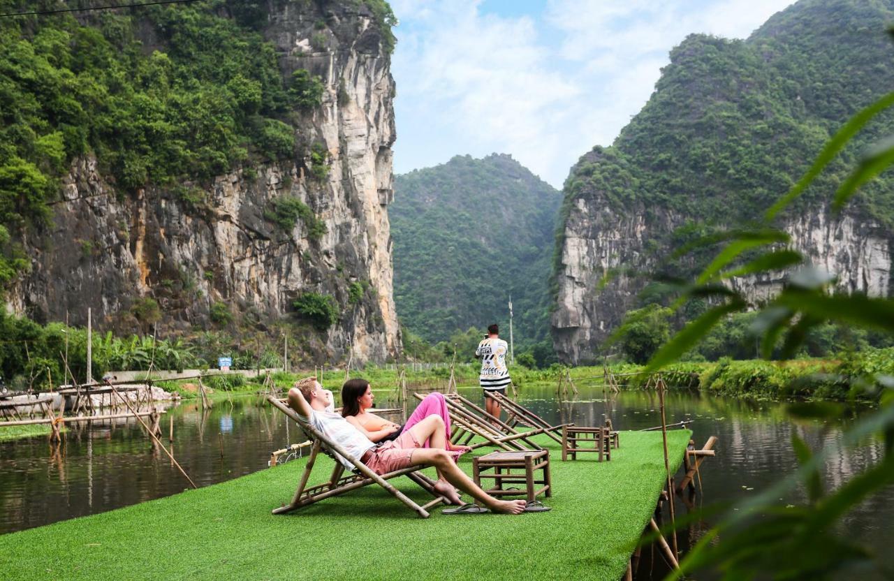 Quoc Khanh Bamboo Homestay Ninh Binh Exterior foto